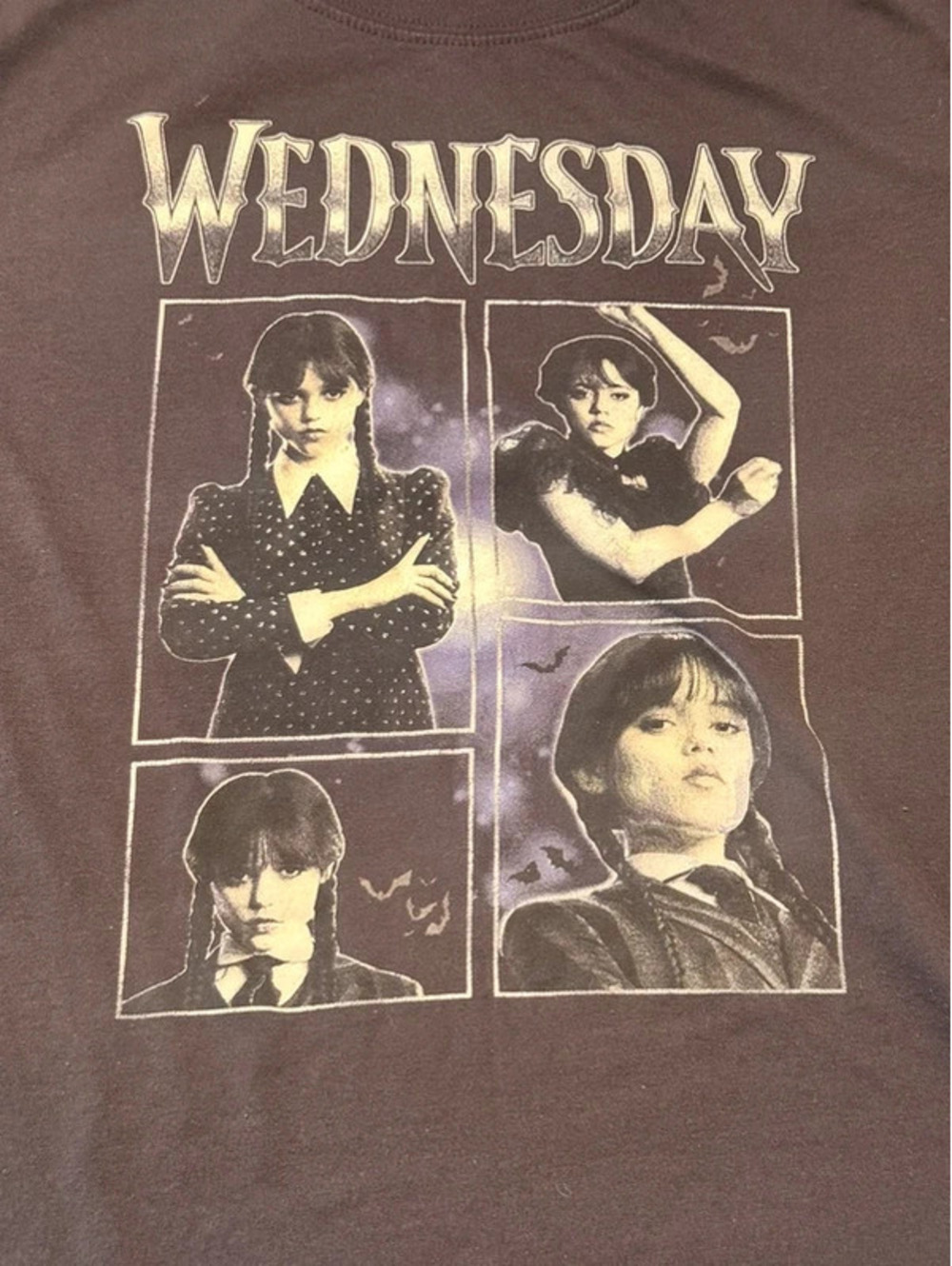 Wednesday Addams Graphic T-Shirt Size Medium 1369